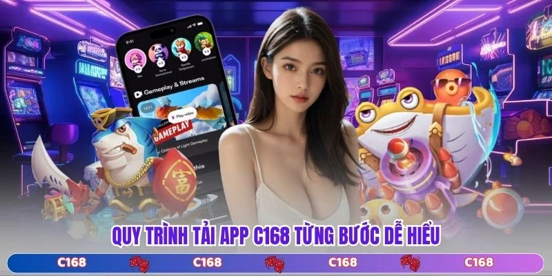 Quy trình tải app C168 từng bước dễ hiểu 